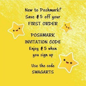 New to Poshmark? Save $5 off your first purchase!